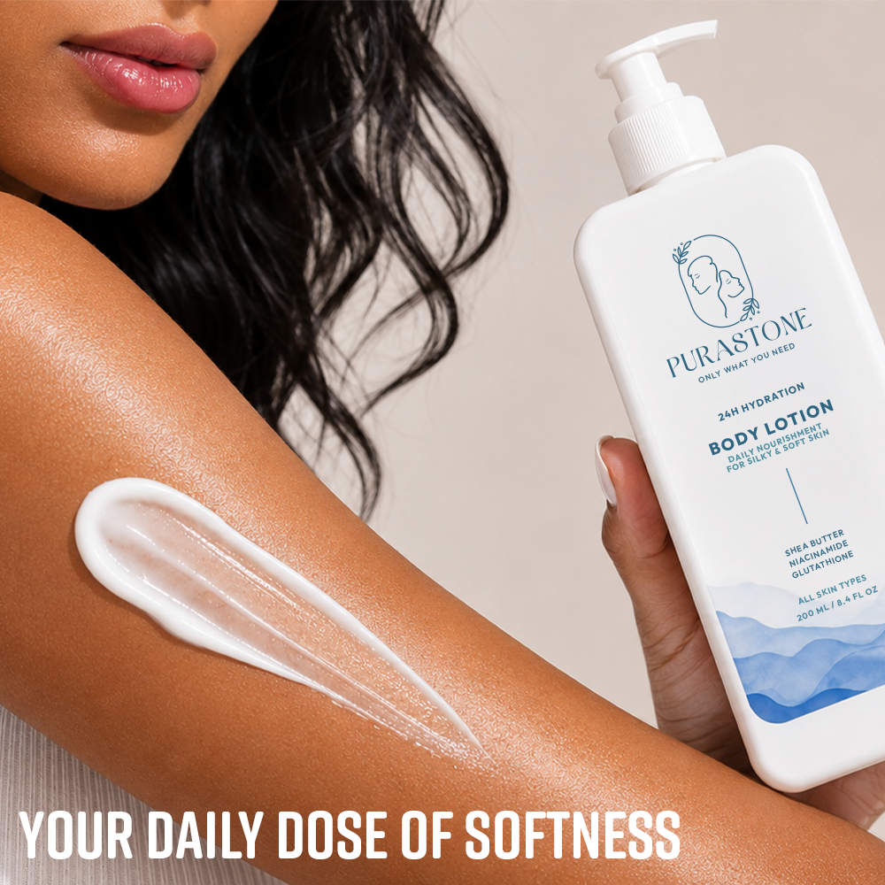 Body Lotion | Shea Butter + Niacinamide | Deep Hydration for Men & Women — 200 ml
