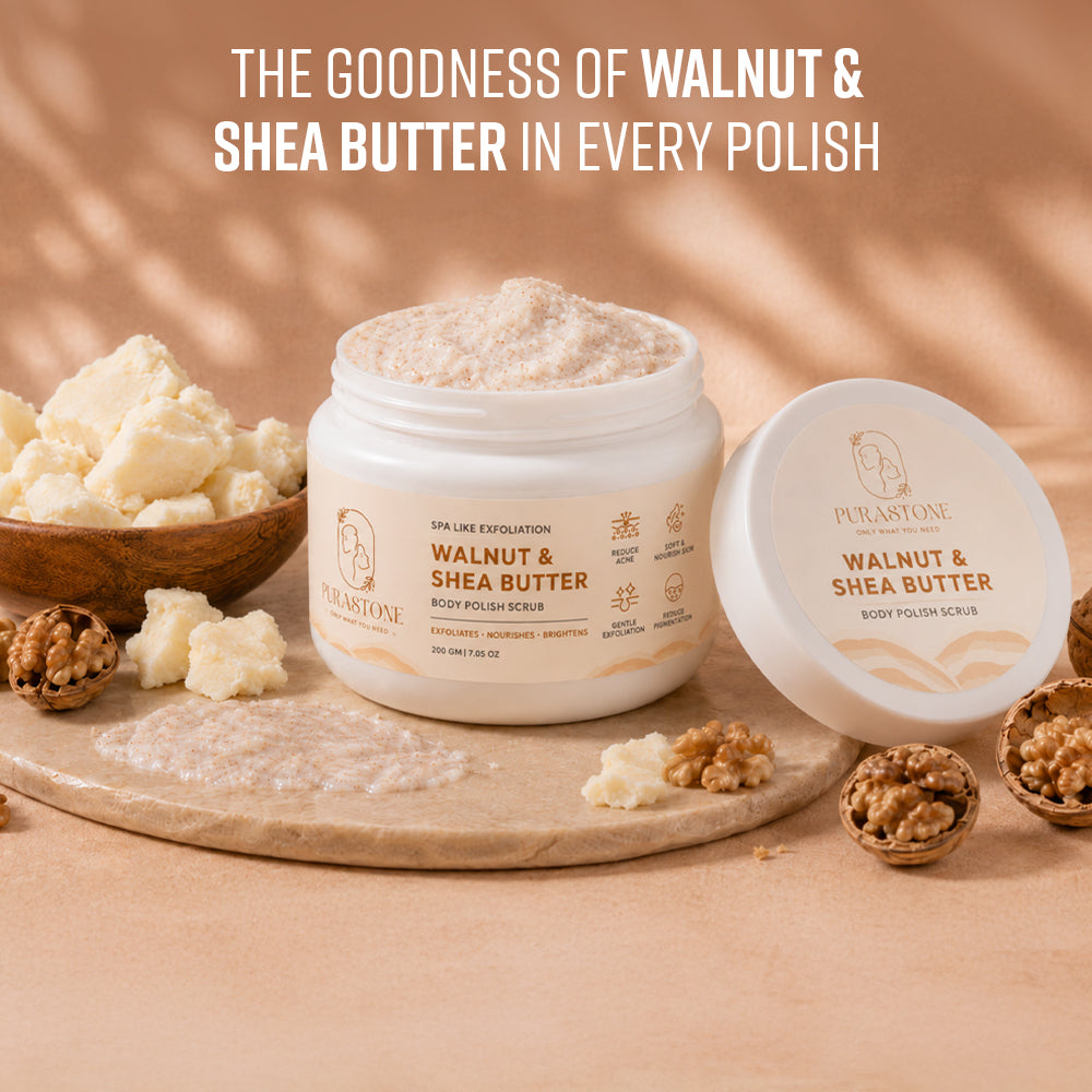 Body Polish Scrub Soft & Nourished Skin | Remove Dead Skin & Dullness | Spa-Like Body Care - 200 g