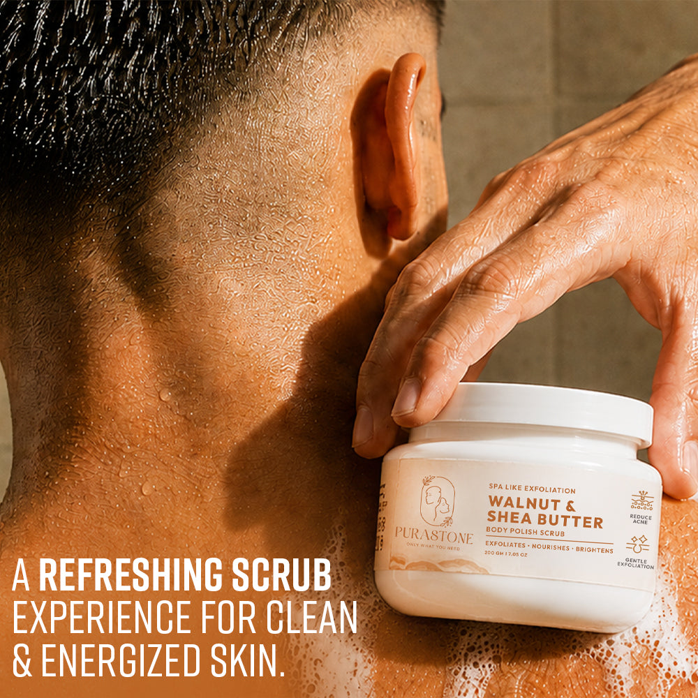 Body Polish Scrub Soft & Nourished Skin | Remove Dead Skin & Dullness | Spa-Like Body Care - 200 g