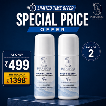 Odour Control (Men) | Niacinamide & Zinc PCA | Brightens Dark Underarms - 50ml