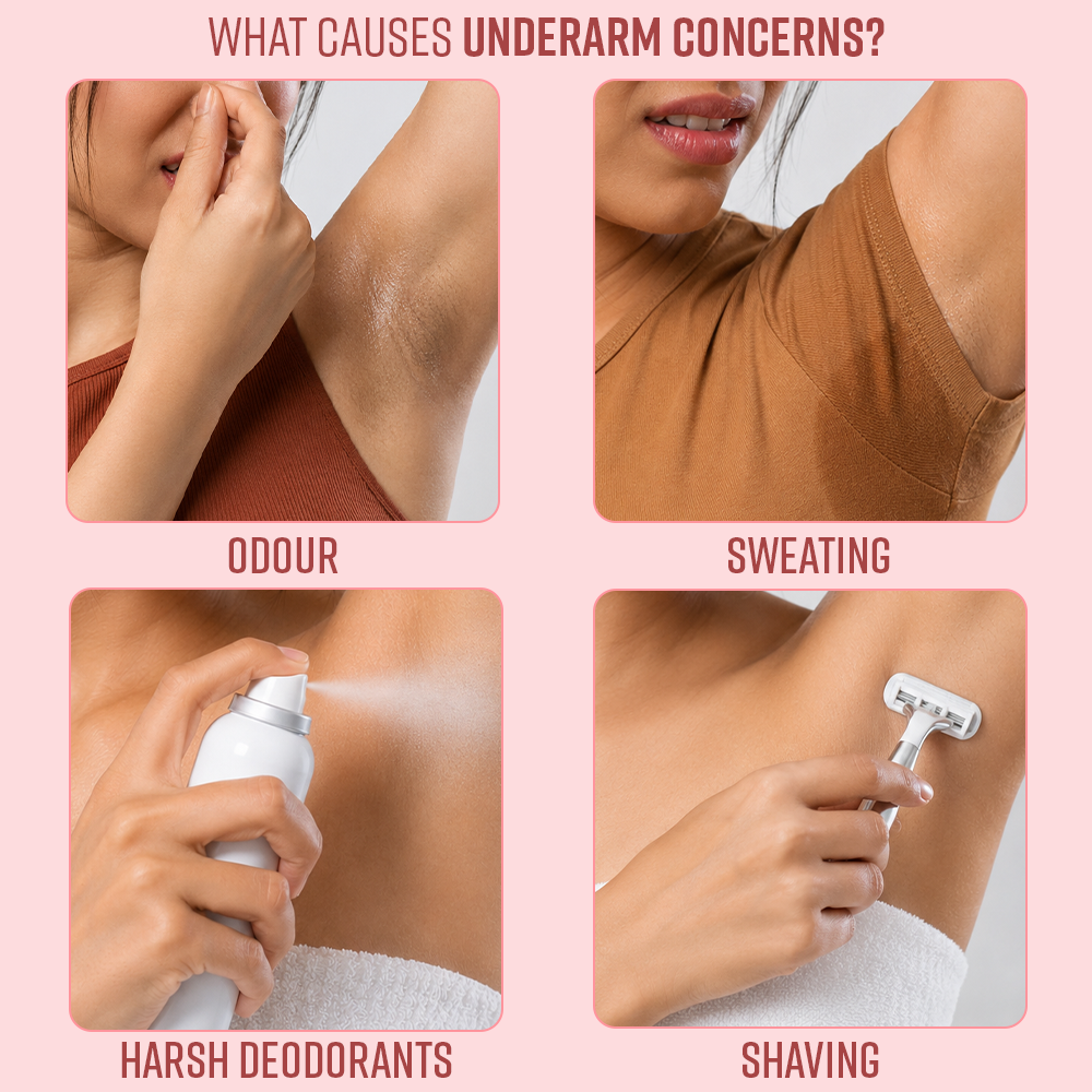 Odour Control (Women) | Niacinamide & Zinc PCA | Brightens Dark Underarms - 50ml